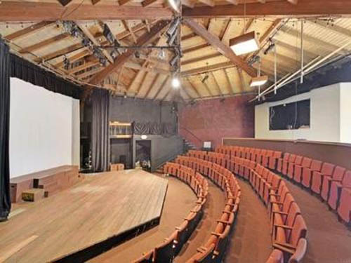 A picture of Malibu playhouse own by Chris Martin.